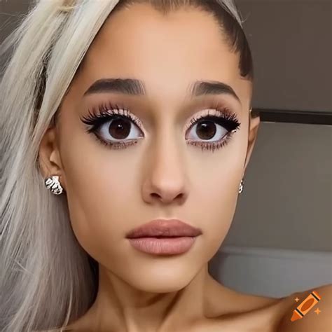 ari no makeup|Ariana Grande Goes Makeup